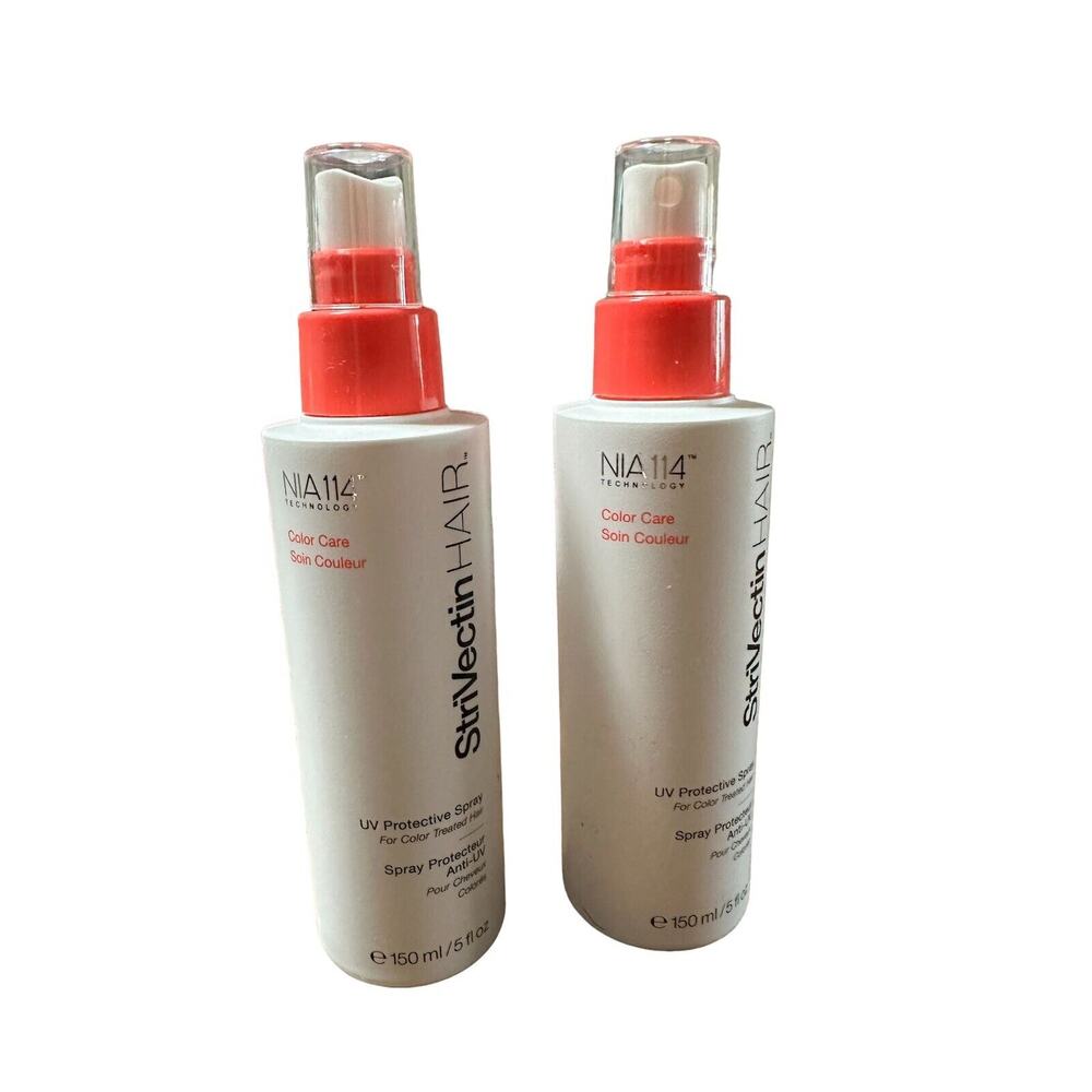 StriVectin Hair 2x Bottles Color Care UV Protective Spray ~ 5 FL OZ
